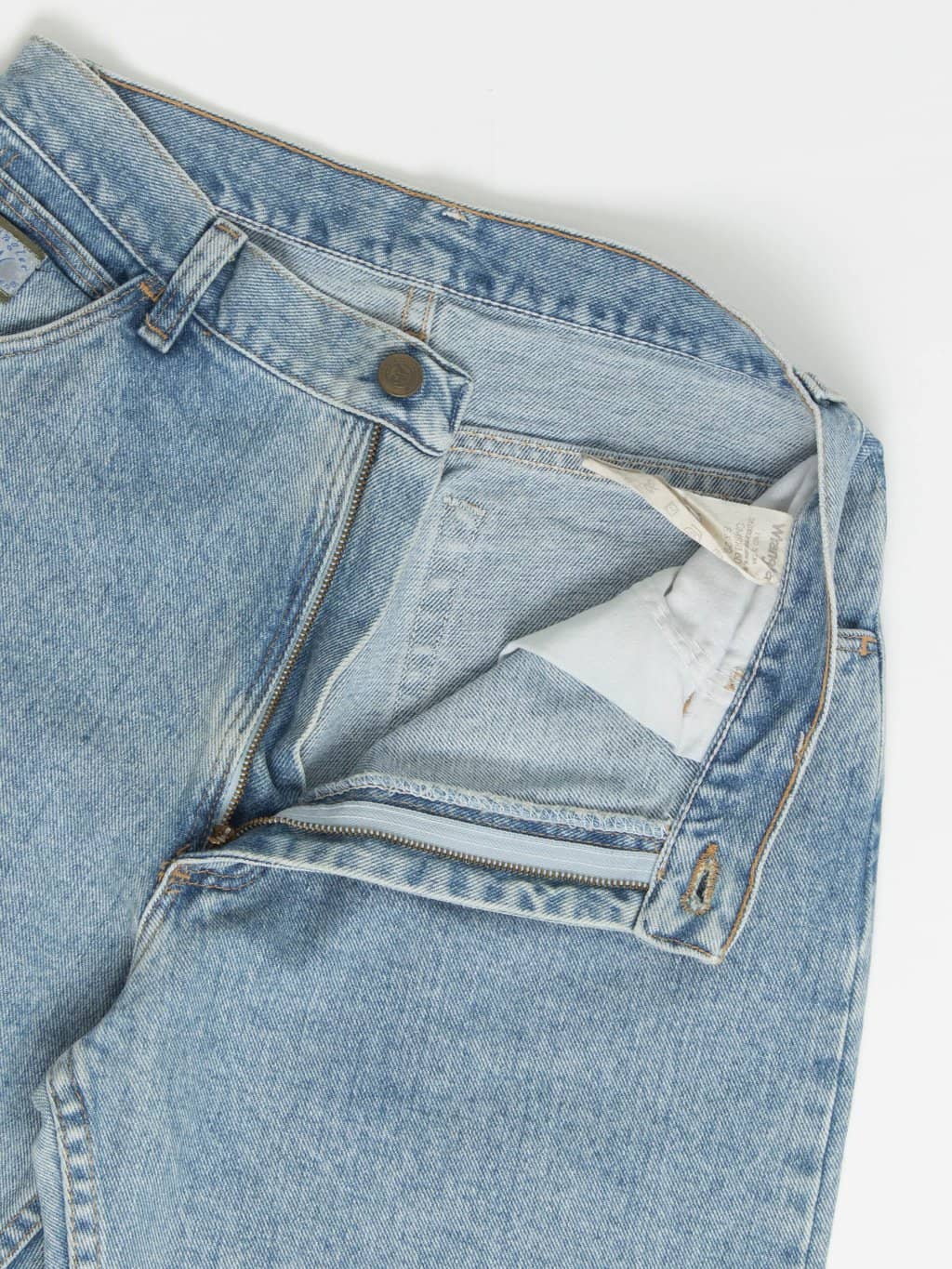 Vintage Wrangler Women Jeans 28 X 28 Blue Stonewash Usa Made 90s 2