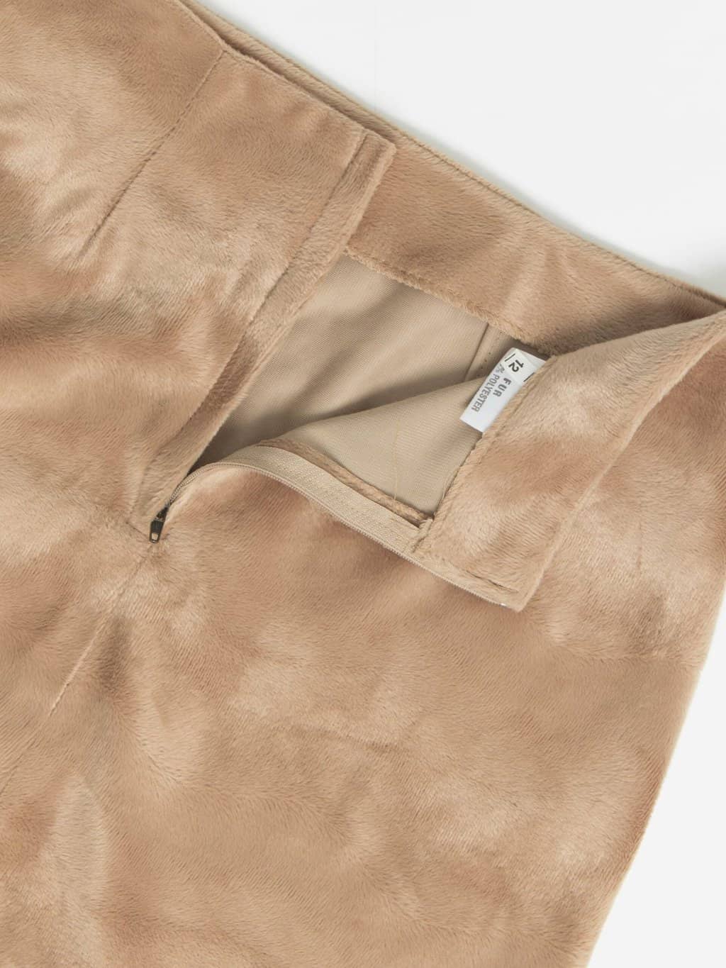 Vintage Y2k Faux Fur Mini Skirt Medium 2