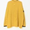 90s Chiemsee Windsurfing Sweater In Mustard Yellow With Waterproof Lining Xl