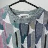 90s Vintage Coogi Style Jumper Multicoloured Raised Knit 2xl 2
