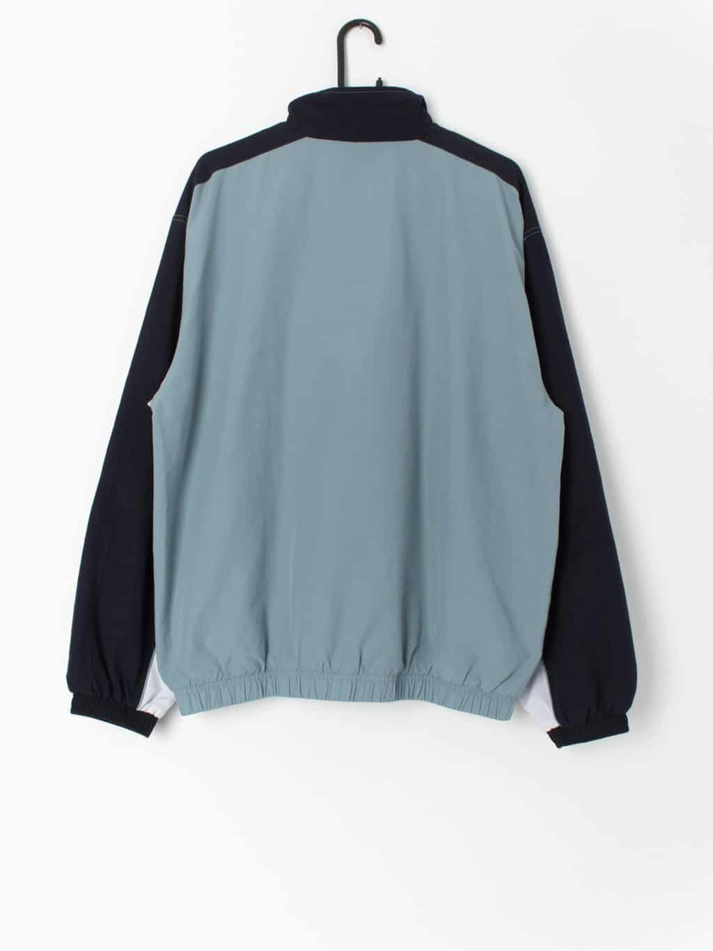 90s Vintage Puma Track Jacket In Blue White And Navy Large 3