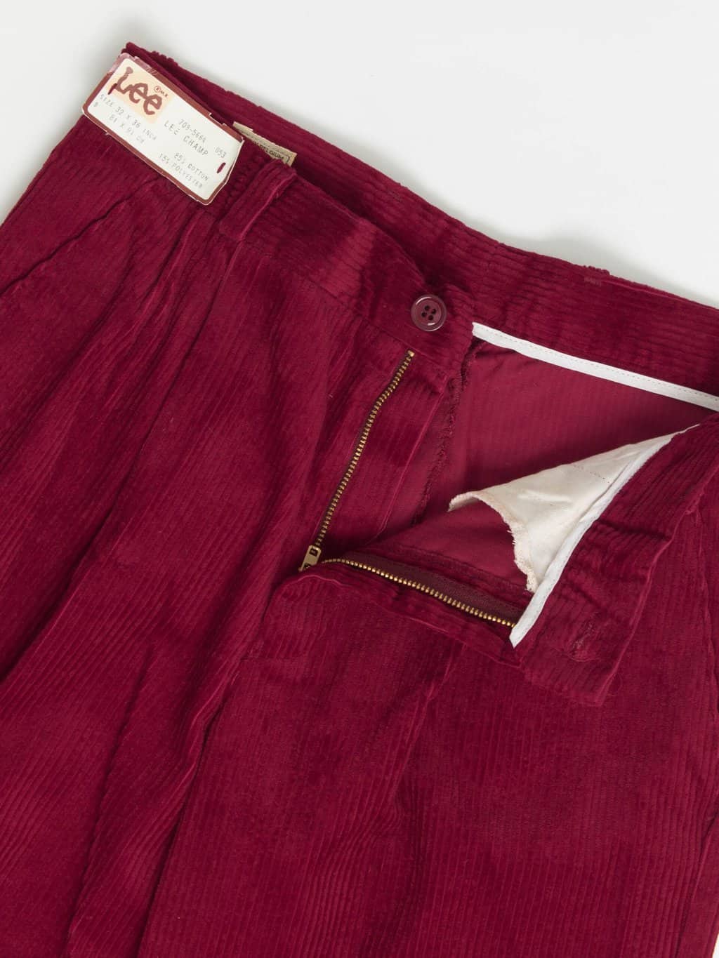 Deadstock discount lee corduroy