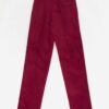Deadstock 70s Vintage Lee Corduroy Trousers 31 X 36 Deep Red Soft Cord Rare With Original Tags 3