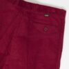 Deadstock 70s Vintage Lee Corduroy Trousers 31 X 36 Deep Red Soft Cord Rare With Original Tags 4