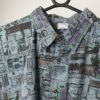 Vintage Blue Classical Architecture Shirt Deadstock With Tags Xl 2