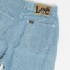 Vintage Lee Riders Jeans 265 X 28 Blue Light Wash Usa Made 80s 4