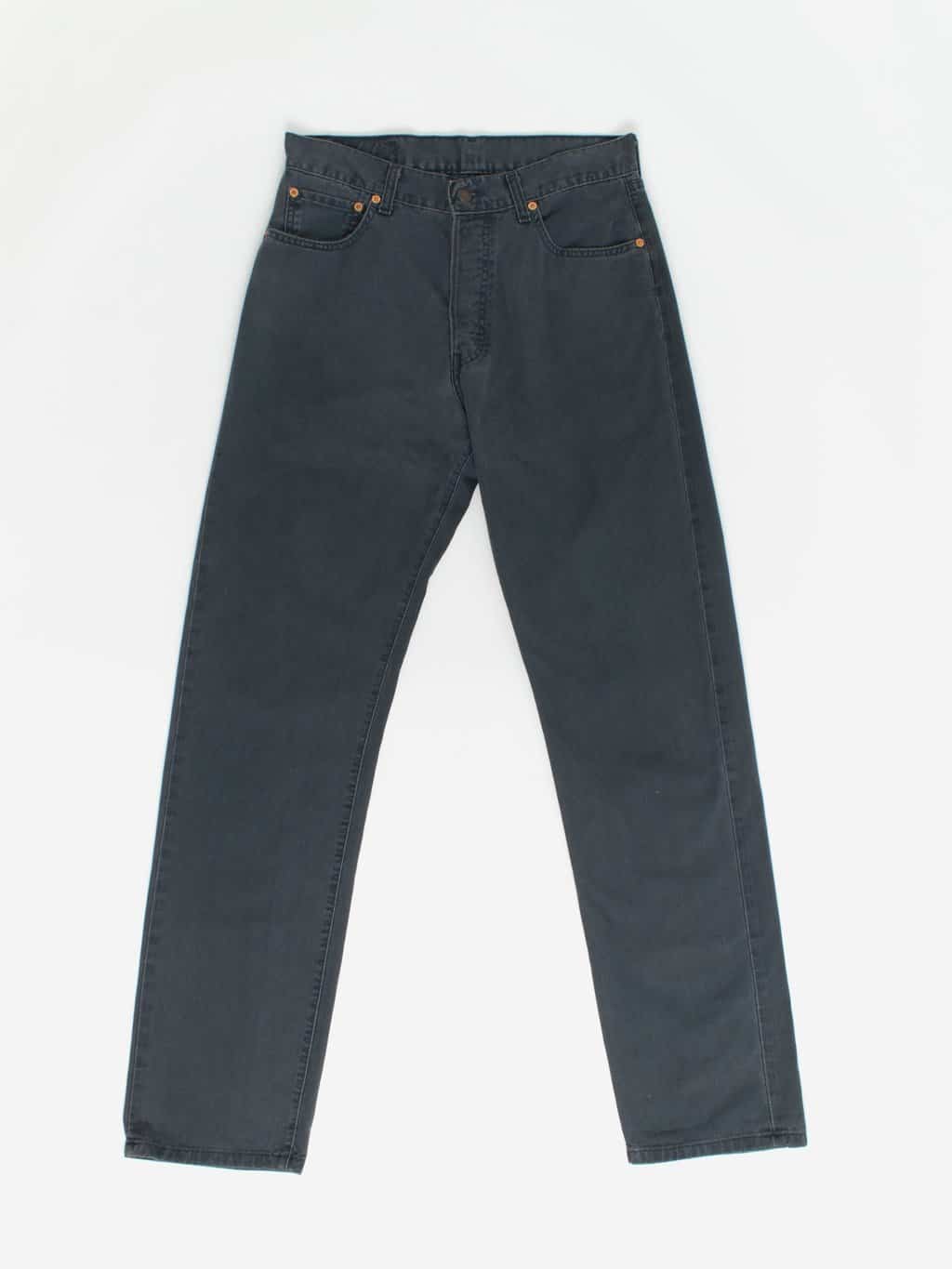 Vintage Levis 517 jeans 31 x 33 grey blue dark wash Italy made 90s - St ...