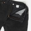 Vintage Levis 550 Womens Jeans 27 X 31 Black Dark Wash 90s 2