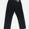 Vintage Levis 628 Jeans 36 X 29 Black Dark Wash Uk Made 90s Orange Tab 3