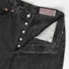 Vintage Levis 901 Jeans 28 X 31 Black Stonewash Uk Made 90s 2
