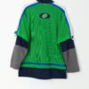 Vintage Lotto Training Jacket In Bright Green Medium Large 3