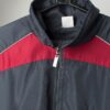 Vintage Puma Windbreaker Jacket In Grey And Red Xl Xxl 2