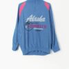 80s Vintage Blue And Pink Sweatshirt With Large Alaska Graphics Medium