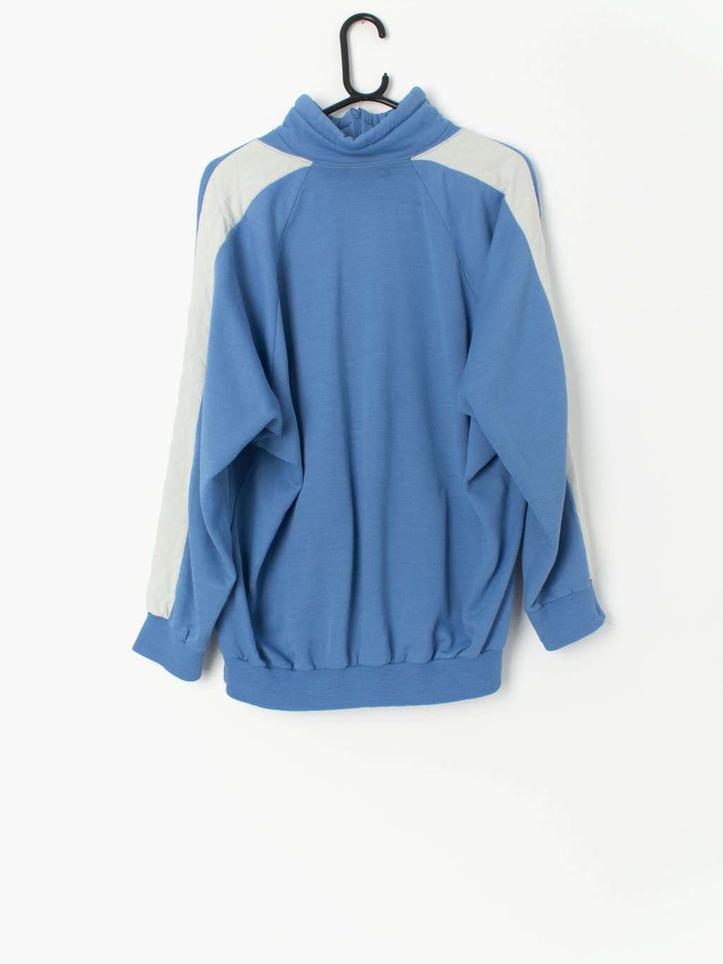 80s Vintage Blue And Pink Sweatshirt With Large Alaska Graphics Medium 3