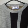 90s Ski Sweater Snowboard Jumper With De Stijl Design In Soft Grey Large 2