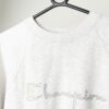 90s Vintage Champion Short Sleeve Sweatshirt In Soft Grey Made In Italy Medium Large 2