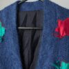 Vintage Jack In The Box Mohair Cardigan In Electric Blue Medium Large 2