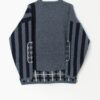 90s Blue Ski Sweater With Geometric Design Xl 3
