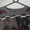 90s vintage Coogi style sweater in grey - XXL