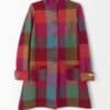 Bright pure wool coat with lining by Avoca - XS / Small