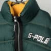 Rare Vintage South Pole Reversible Puffer Jacket In Green And Yellow Xl 3