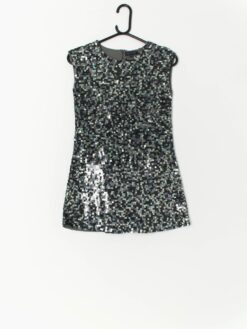 Stunning Tommy Hilfiger Sequin Super Mini Dress Xxs