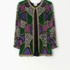 Vintage beaded sequin jacket by Tan-Chho Exclusive - Medium / Large