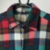 Vintage Fleece Plaid Over Shirt In Red Blue And Green Xl 2