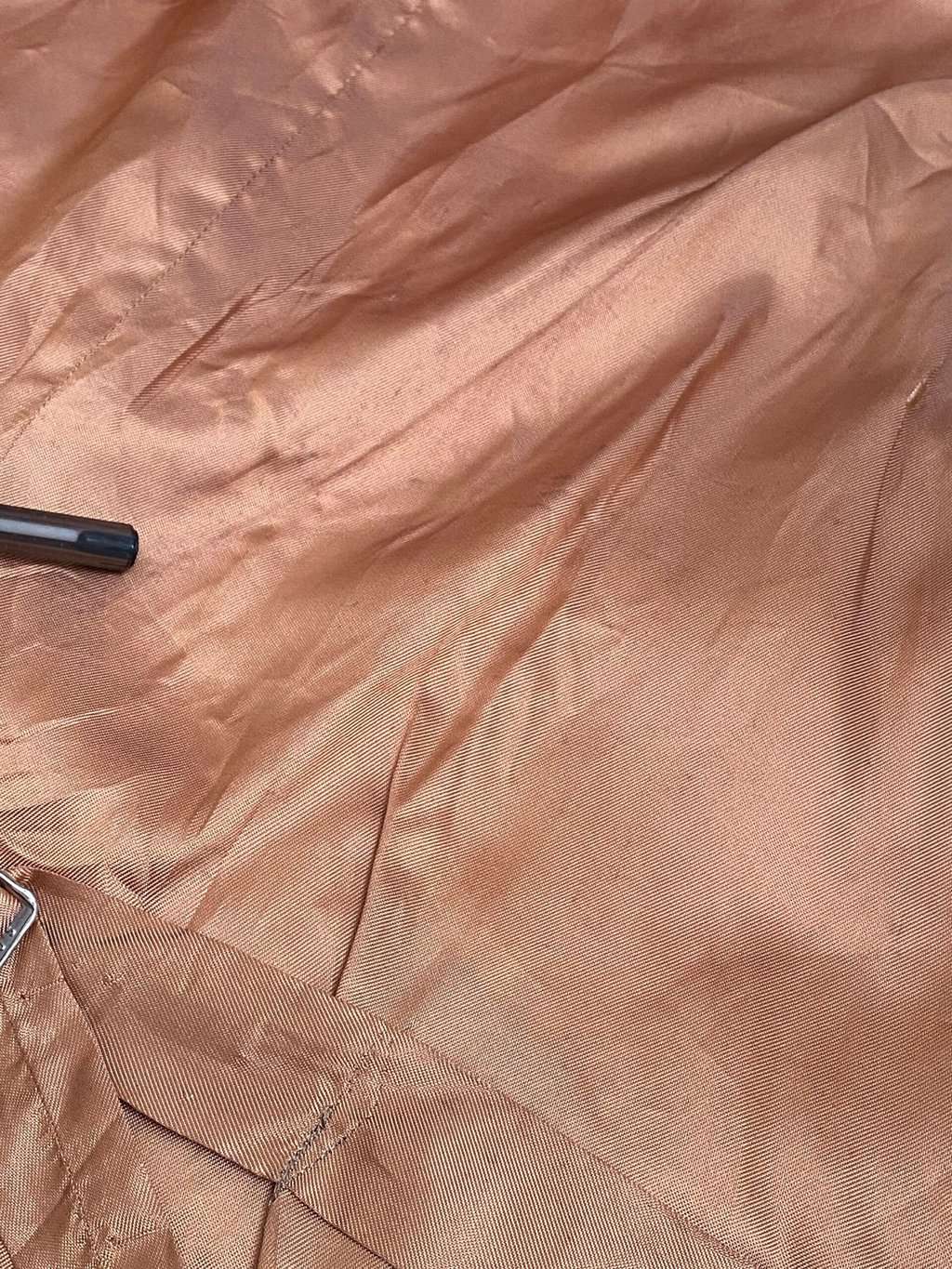 Vintage Mustard Doeskin Waistcoat Genuine West Of England Cloth Small Medium 8