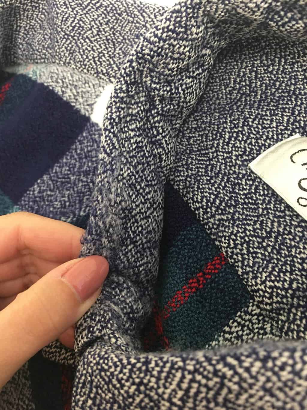 Vintage Plaid Flannel Shirt In Blue Red And White Xl 2xl 4