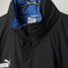 Vintage Puma black and blue padded coat, 90s - XXL