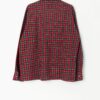 Vintage Tartan Flannel Shirt In Red Blue And Green Medium Large 3