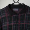 Vintage The Sweater Shop Golf Sweatshirt With Plaid Pattern Large 2