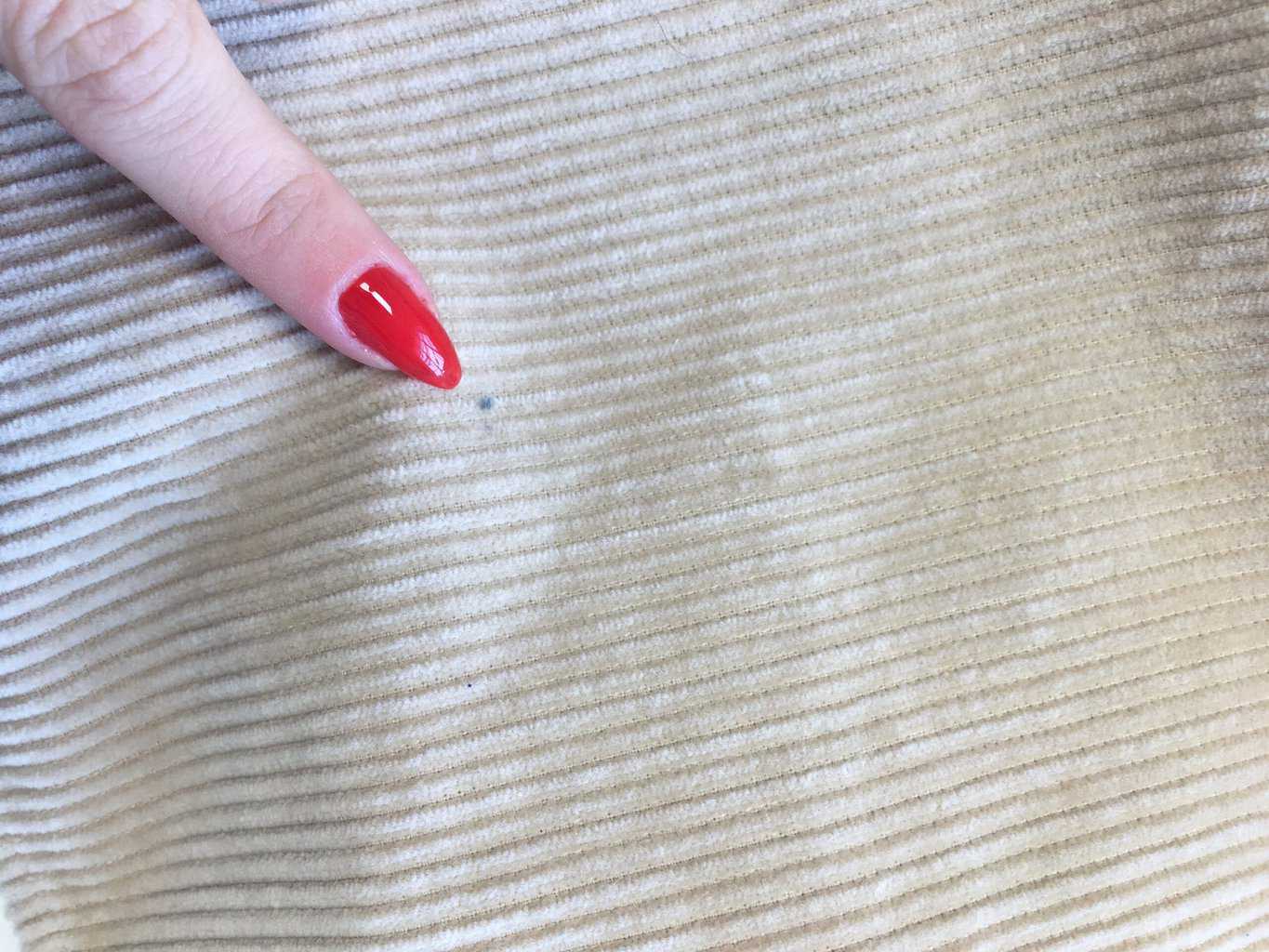 Vintage Thick Cord Shirt In Beige With Long Sleeves 90s Medium Large 4