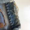 80s Levis trucker jacket M blue with detachable pins - Medium