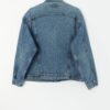 80s Levis trucker jacket M blue with detachable pins - Medium