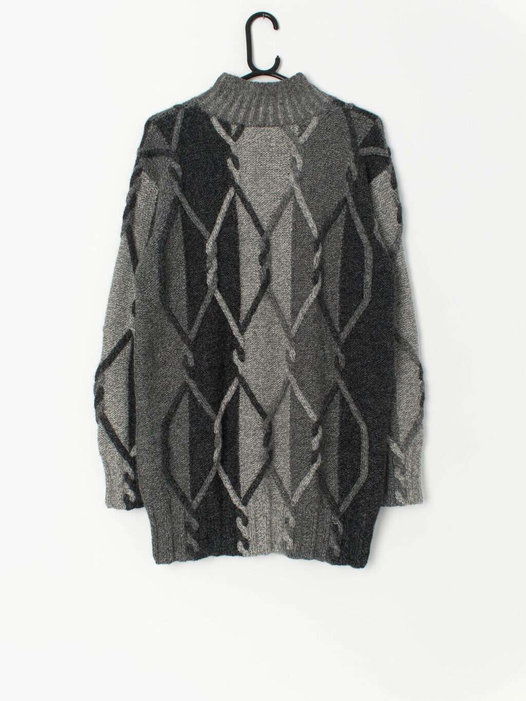 Vintage Spirit of the Andes handmade Alpaca wool sweater - Medium - Image 3