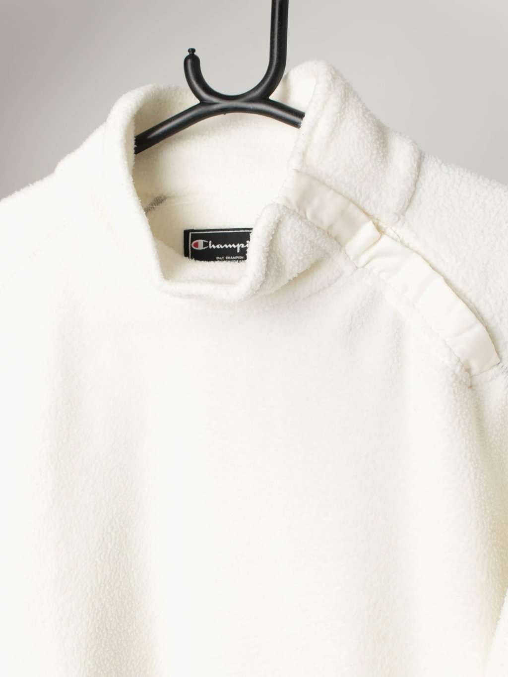 Vintage white fleece by Champion - Medium / Large - Image 2