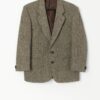 Mens vintage Harris tweed jacket by Dunn and Co - Small / Medium