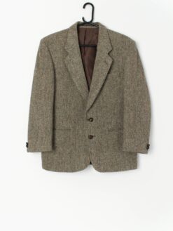 Mens vintage Harris tweed jacket by Dunn and Co - Small / Medium