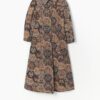 Vintage 1970s tapestry coat with gorgeous woven pattern - XS