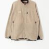 Vintage Fila Beige Fleece With Map Pocket Xl