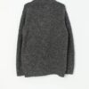 Vintage Fisherman Out Of Ireland toggle neck sweater in grey - Medium / Large