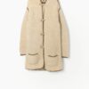 Vintage handknitted hooded coat - Medium