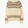 Vintage Icelandic Style Jumper Small Medium