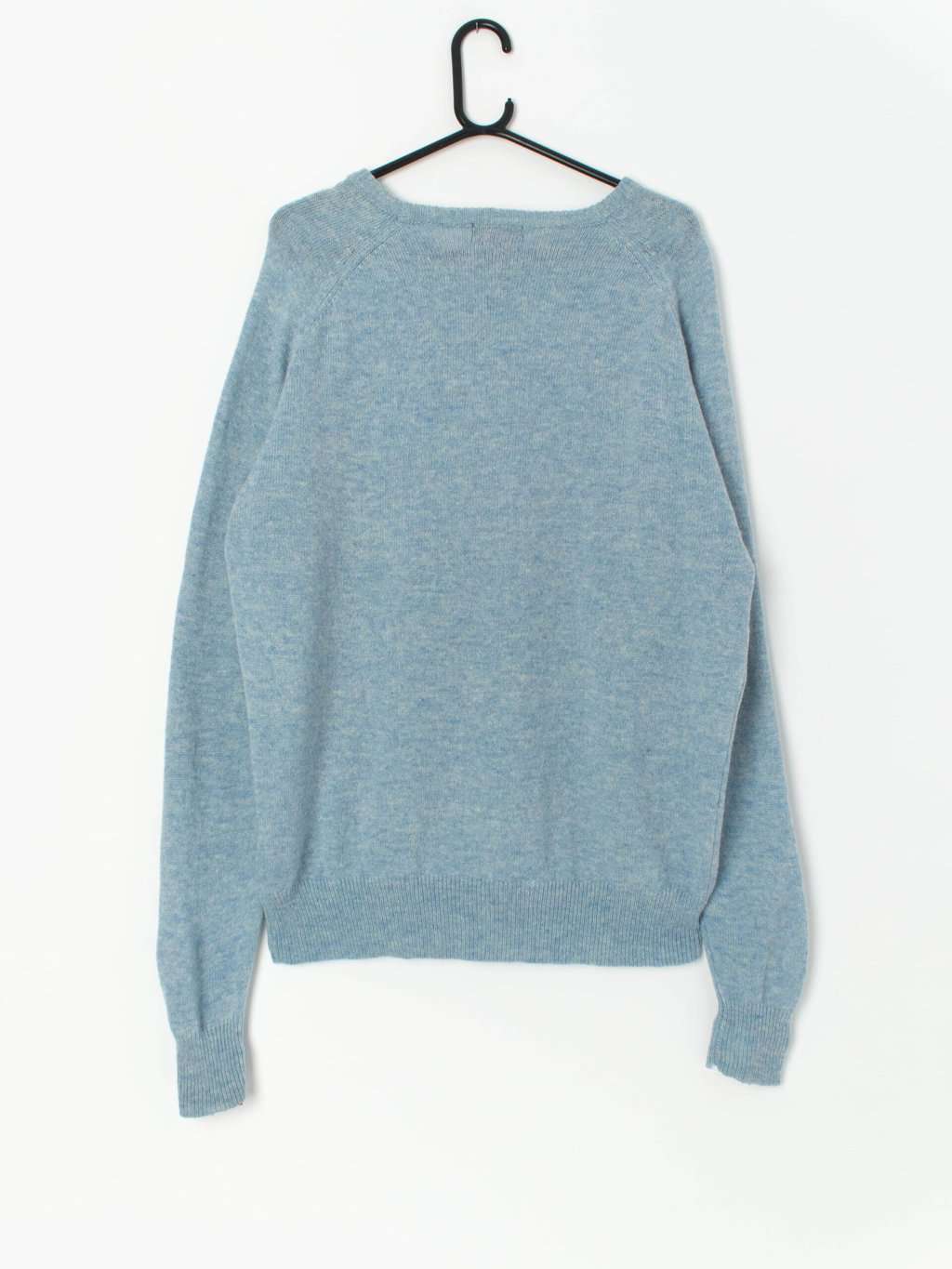 Vintage Kappa wool jumper in sky blue - XL