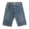 Vintage Levis shorts 32 waist, blue stonewash denim cutoffs, unisex, 90s - W32