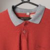 Vintage Rust Orange Long Sleeve Polo Shirt Xl 2