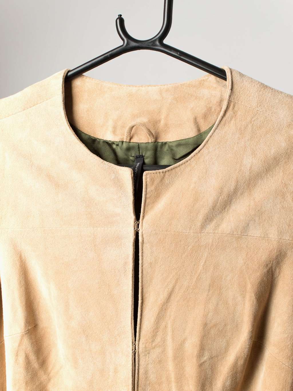 Vintage womens Naf Naf suede coat - XS / Small