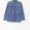 Womens vintage denim-blue shirt / blouse - Medium